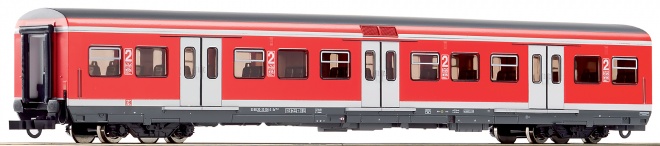 Saburban train Passenger car 2nd class<br /><a href='images/pictures/Roco/64277.jpg' target='_blank'>Full size image</a>
